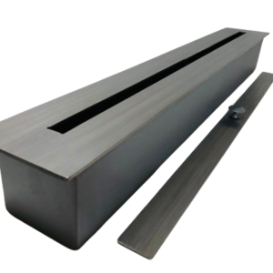 QUEIMADOR PARA LAREIRA ECOLÓGICA 150CM INOX ESCOVADO