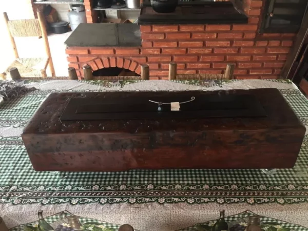 Queimador Para Lareira Ecológica 80cm Chapa 3mm - Imagem 3