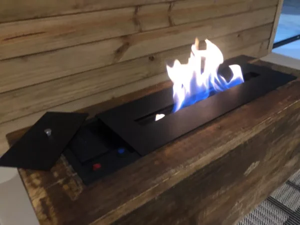 Queimador Ecológico 90cm Automático Com Controle Remoto - Imagem 2