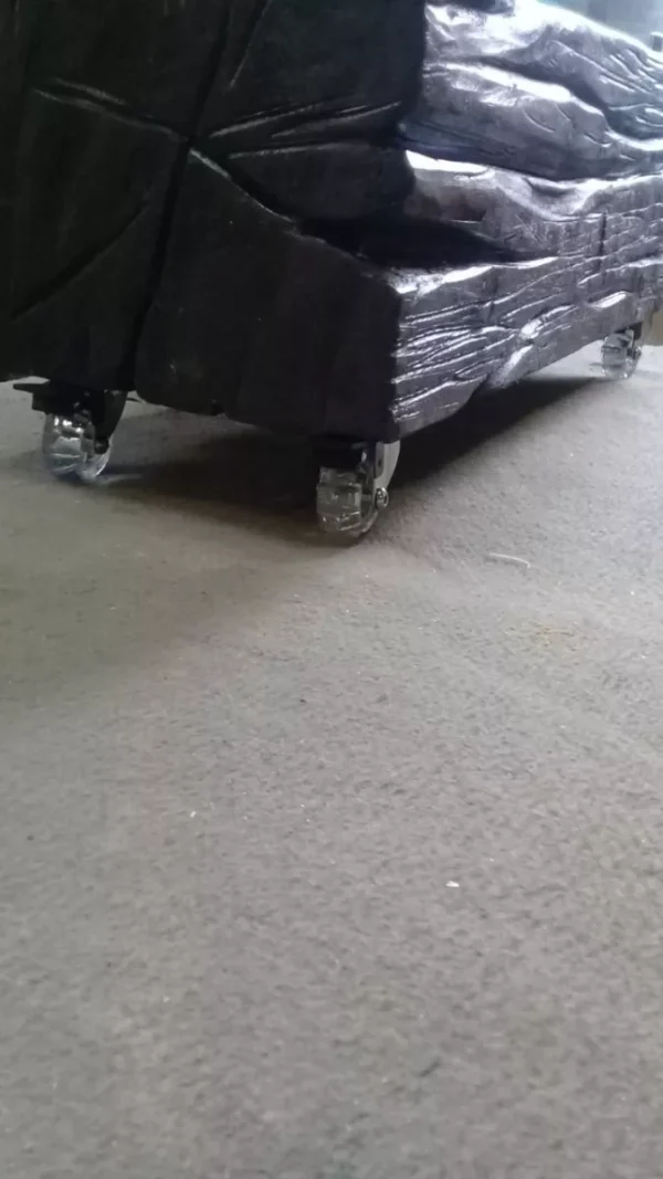 Lareira Ecológica Pronta Em Dormente De Lei 70cm - Inox 304 - Imagem 4