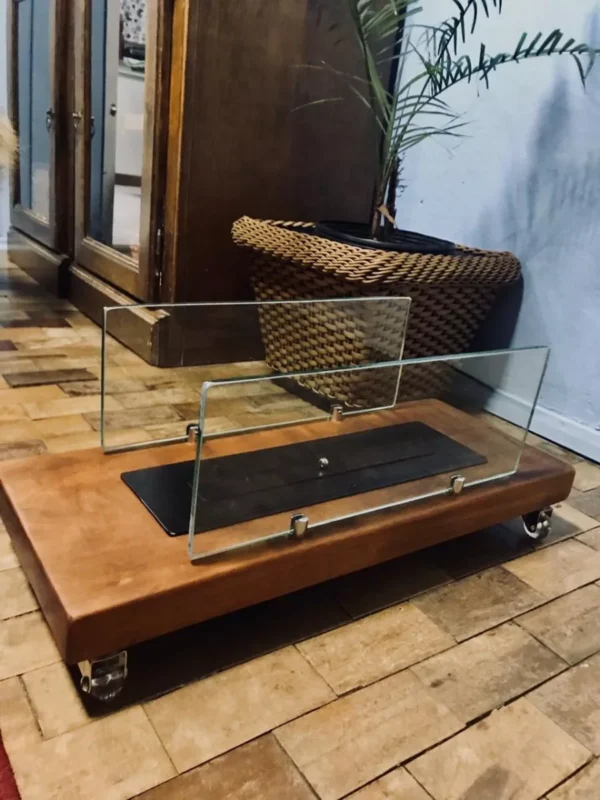 Queimador Para Lareira Ecológica - 40cm C' Manta Cerâmica - Imagem 9