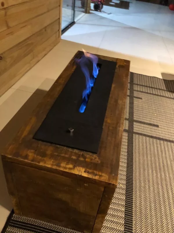 Queimador Ecológico 90cm Automático Com Controle Remoto - Imagem 6